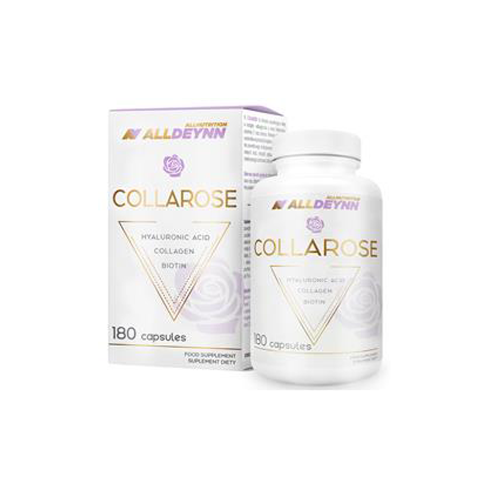 Alldeynn Collarose rund collageen capsules 180 stuks 60doseringen