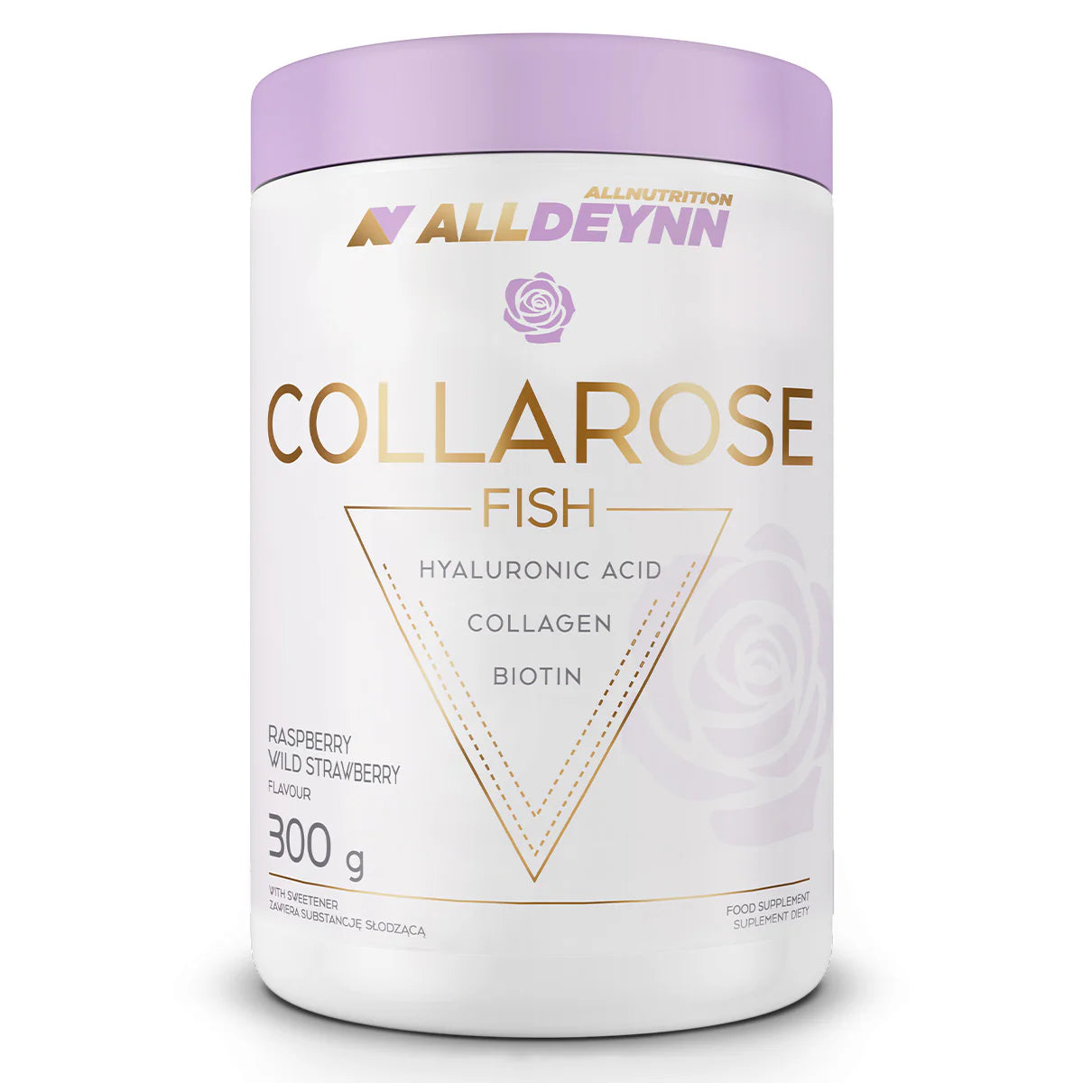 ALLDEYNN COLLAROSE – Fish Collagen Powder – 300 g – 20 Servings – Verisol F + Hyaluronic Acid + Vitamin C + Biotin – Skin, Hair & Nail Support – Nutriworld