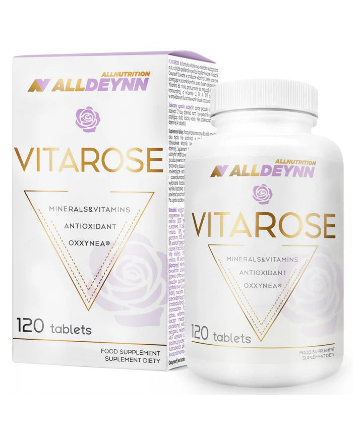 ALLDEYNN VITAROSE – 120 Tablets – Women’s Multivitamin Complex with Vitamins A-K, Iron, Zinc, Selenium & Biotin – Nutriworld
