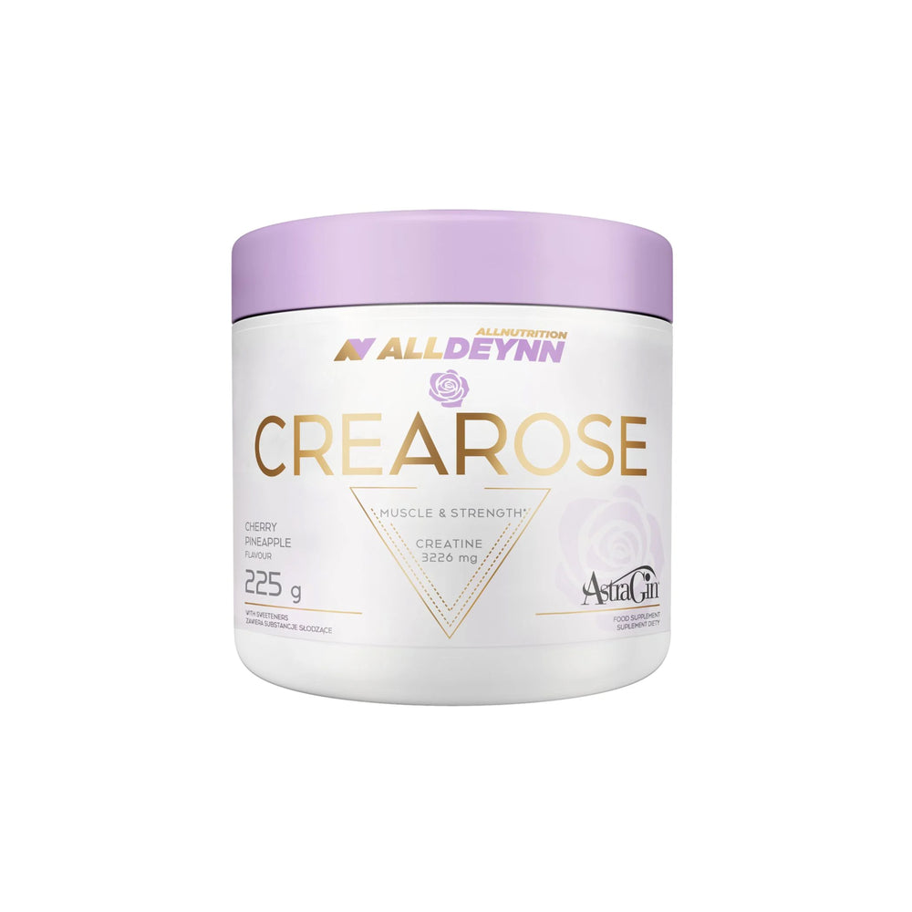 ALLDEYNN CreaRose Creatine Monohydrate — 225 g, 40 servings, micronized creatine with AstraGin® —  Cherry-Pineapple | Nutriworld