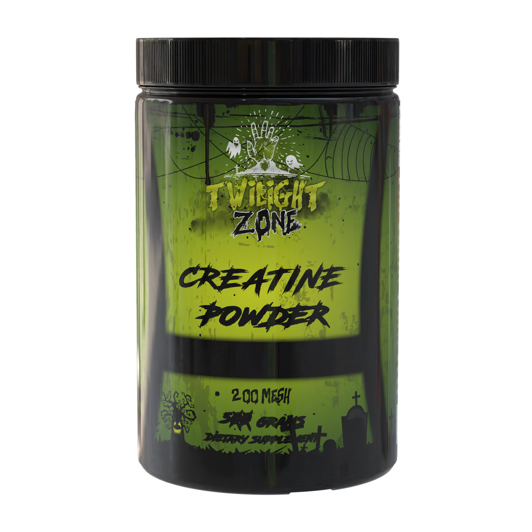TwilightZone Creatine Monohydrate 500 g – Micronized 200 Mesh creatine powder for power, endurance & recovery – combine with TwilightZone BCAA