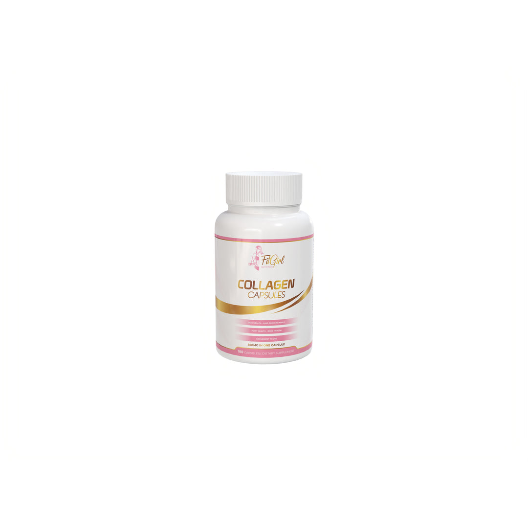 FitGirl Nutrition rund collagen capsules 180 stuks 60 doseringen