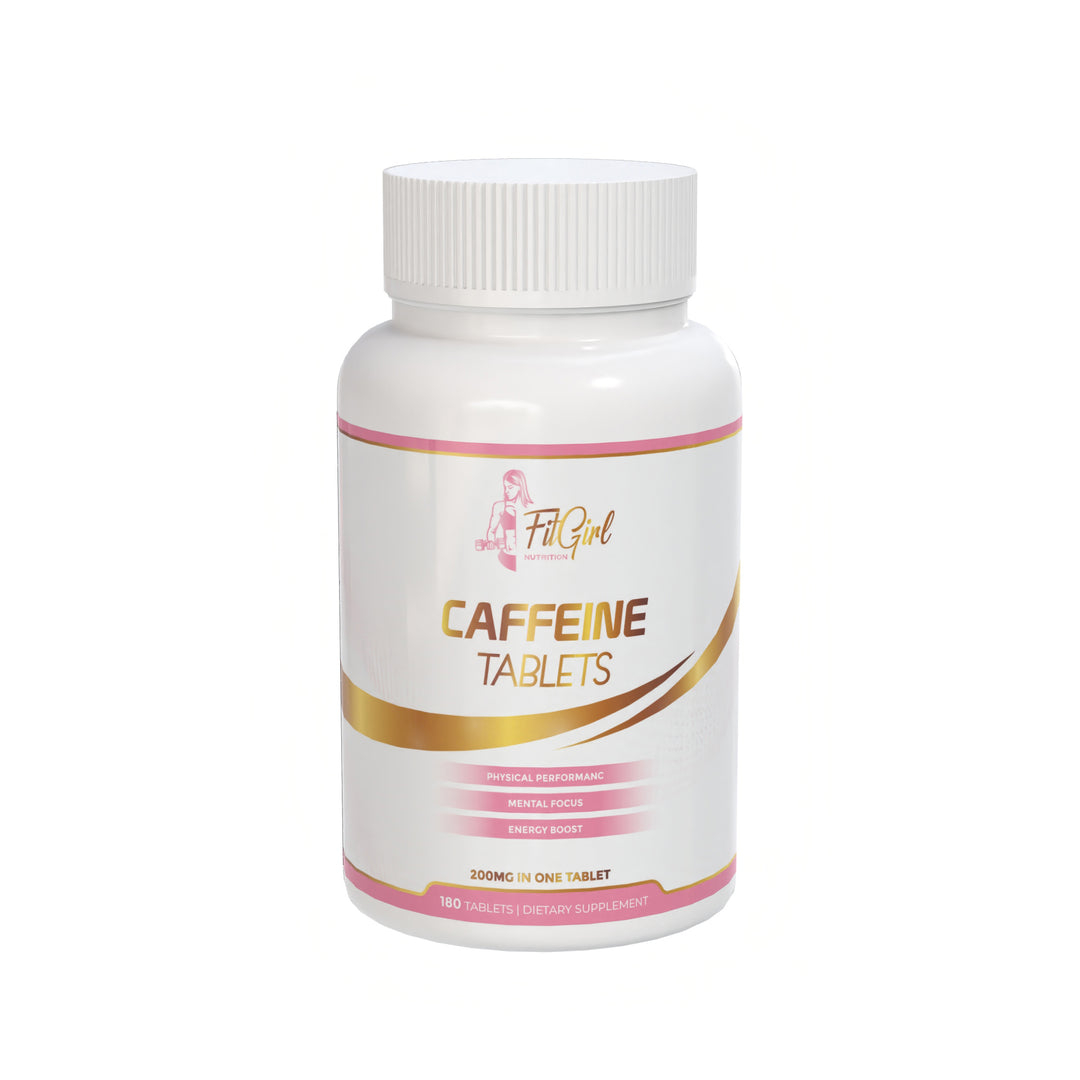 FitGirl Nutrition Caffeine 200 mg – 180 tablets for energy, focus and fat-metabolism support