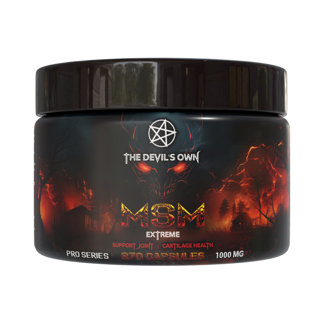 The Devils Own | MSM | 270 Kapseln 1000mg | 270 Dosierungen | Tabletten