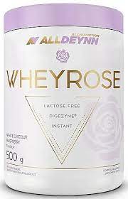 ALLDEYNN WheyRose Protein – 500 g, instant whey concentrate with DigeZyme® for women.