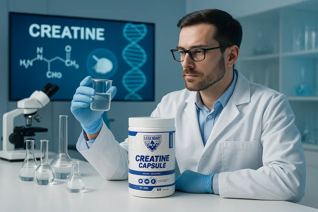 Creatine supplementen – uitleg over werking, voordelen en gebruik voor kracht en spieropbouw.