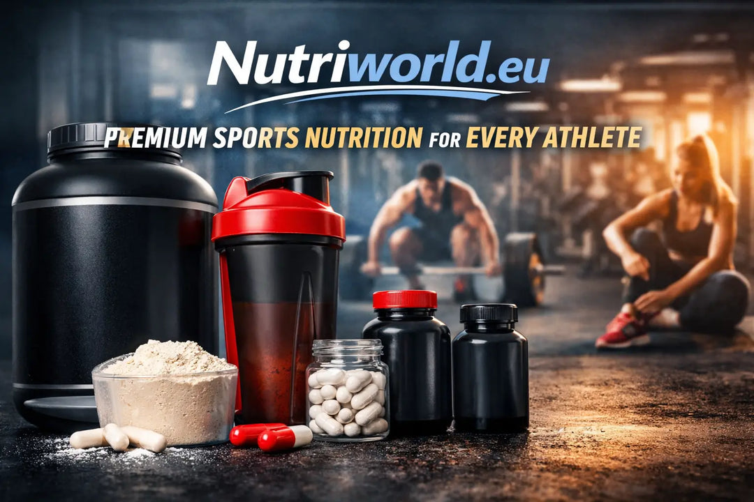 Nutriworld.eu premium sports nutrition webshop for athletes and fitness enthusiasts