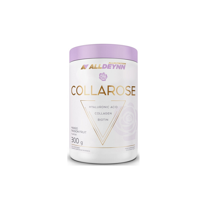 ALLDEYNN COLLAROSE – 300 g – Fish Collagen Powder with Vitamin C & Hyaluronic Acid – Beauty Support for Skin, Hair & Nails – Available on Nutriworld.eu and Bol.com