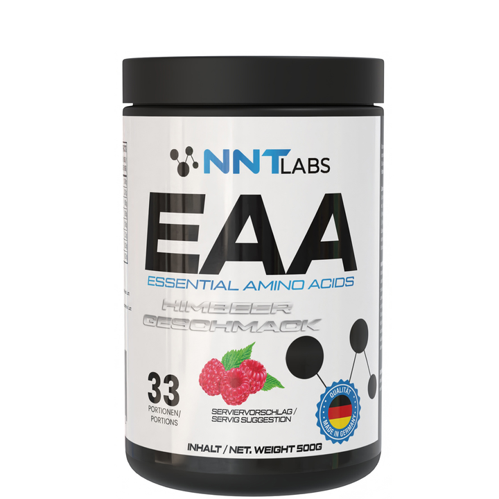 NNT Labs | 500gr EAA | 31 Portionen Essentiële Aminozuren | snel herstel | kein Suiker | Nutriworld.eu