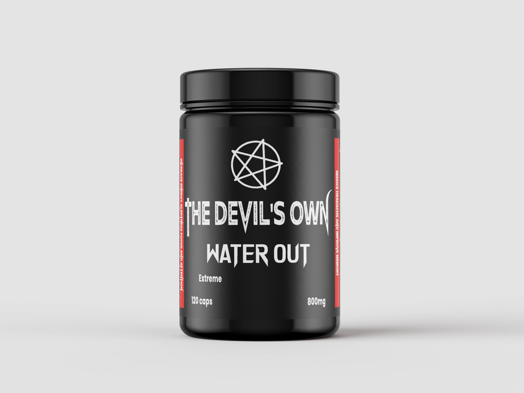 The Devil's Own | Water out | 120 caps á 800mg 120 servings | Cutting | Fitness | Bodybuilding | Zomer | Festival | Droog trainen | Nutriworld