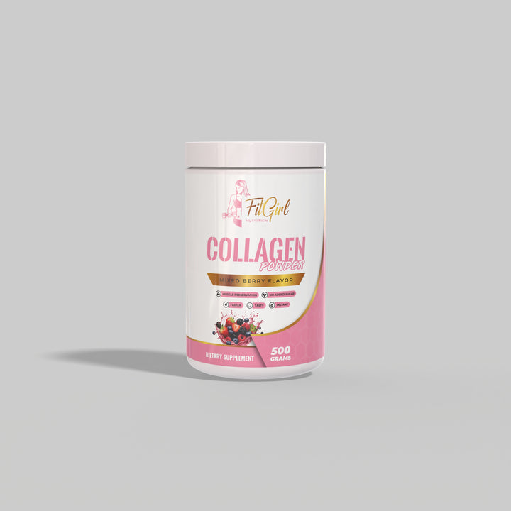 FitGirl Collageen Poeder 400gr 26 servings Mannen en Vrouwen supplement