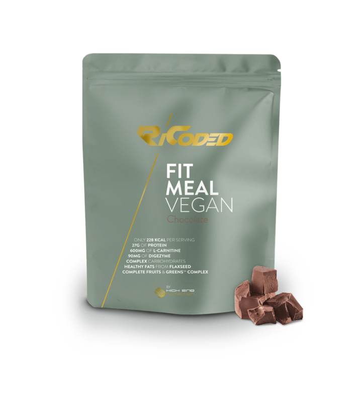 High End Nutrition RICODED FIT MEAL VEGAN 900GR: Premium veganer Mahlzeitenersatz