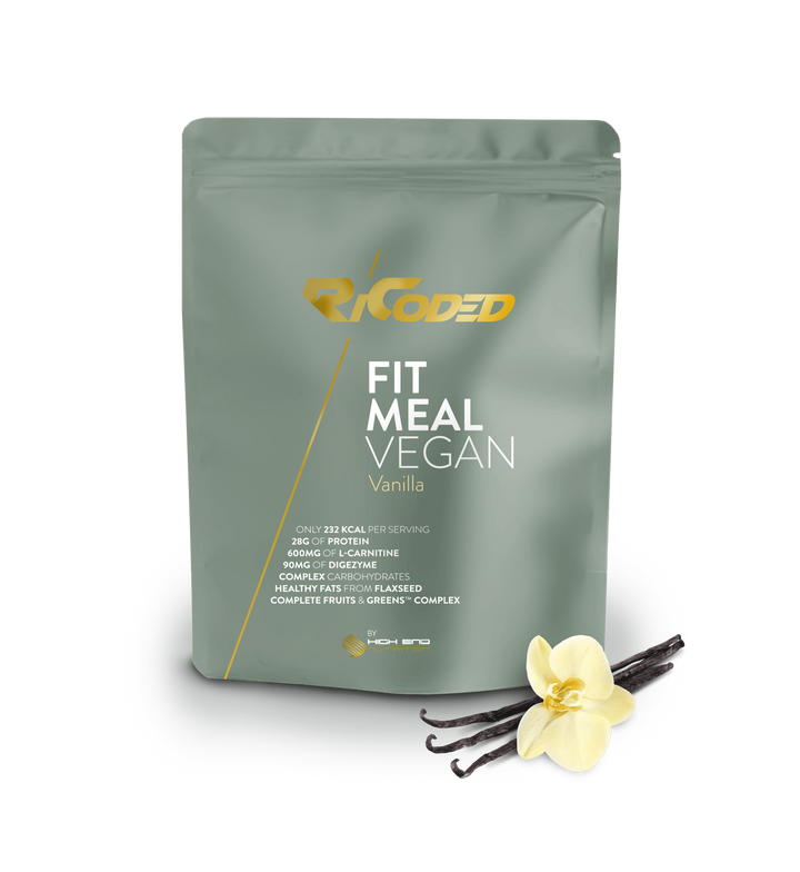 High End Nutrition RICODED FIT MEAL VEGAN 900GR: Premium veganer Mahlzeitenersatz