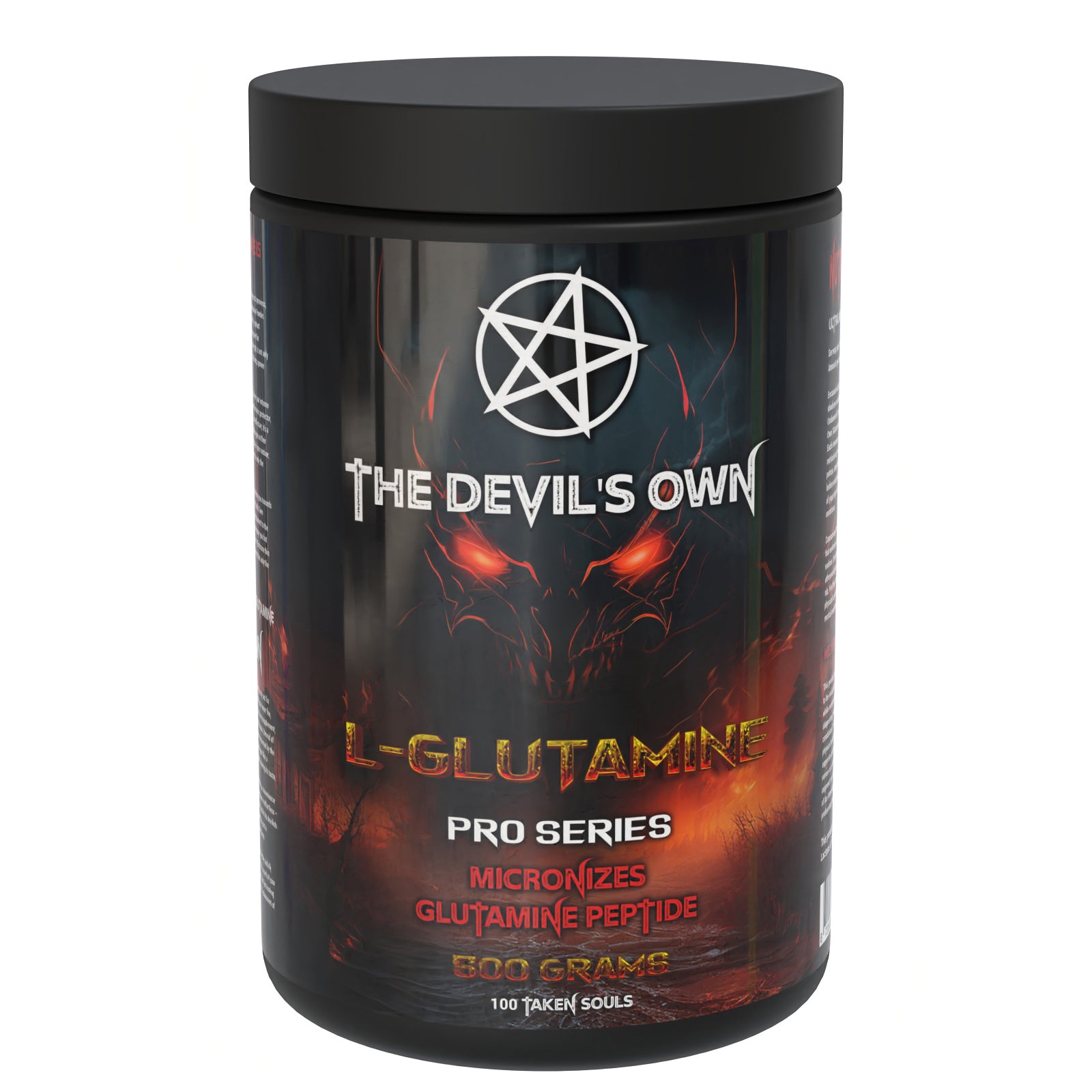 The Devil’s Own Glutamine Powder – Unflavoured – 500 g – 100 Servings – Micronized 200 Mesh – Recovery & Muscle Support – Nutriworld