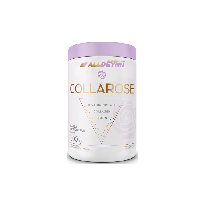 alldeynn collarose bovine collagen powder, bovine collagen for women, beauty supplement skin hair nails, collagen with vitamin c and hyaluronic acid, nutriworld
