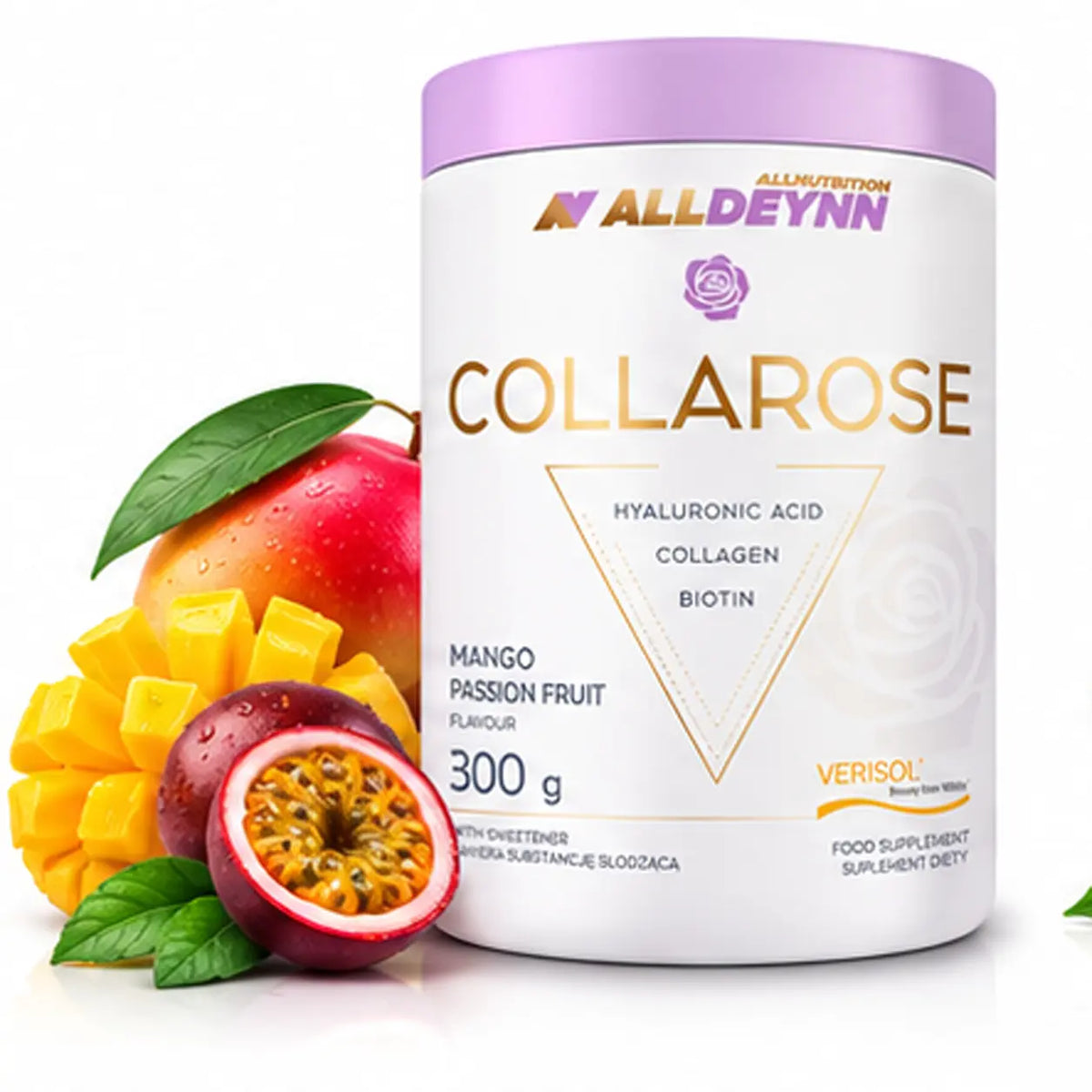 Bovine Collagen Powder – ALLDEYNN COLLAROSE Mango Passion fruit
300gr