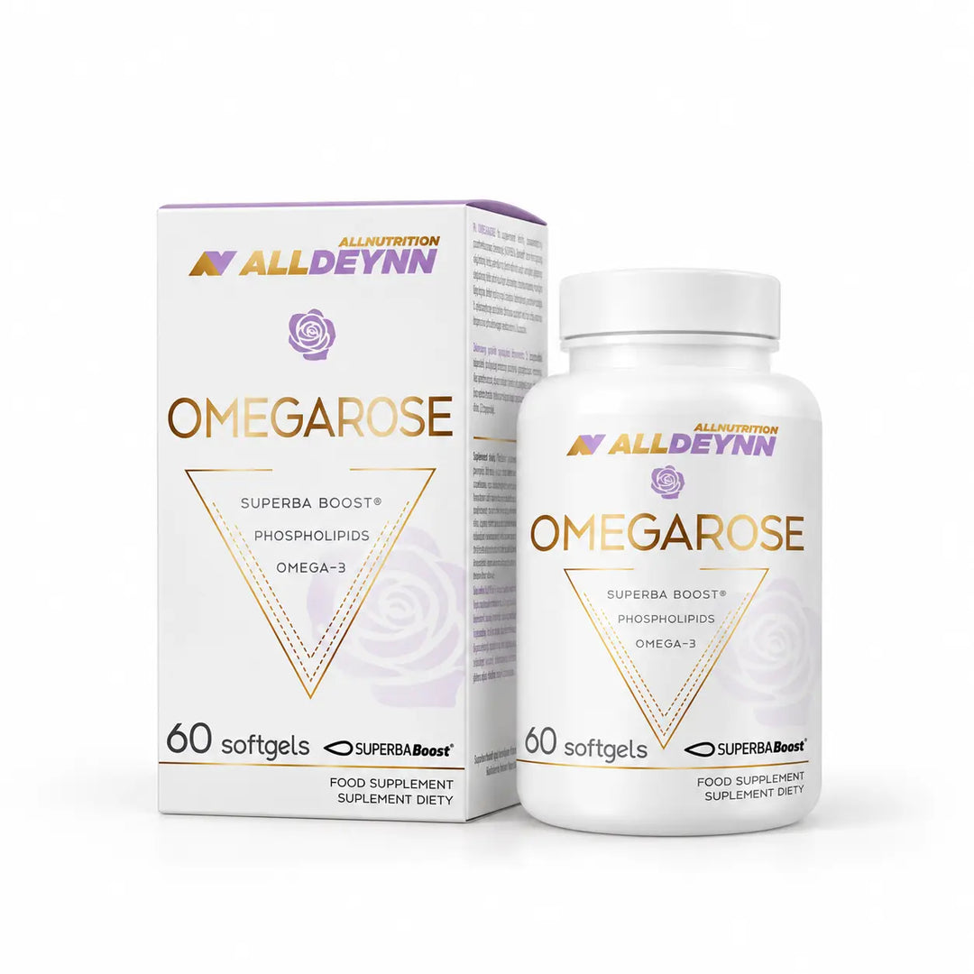 Omega-3 Krill Oil ALLDEYNN OMEGAROSE 60 Softgels Supplement 