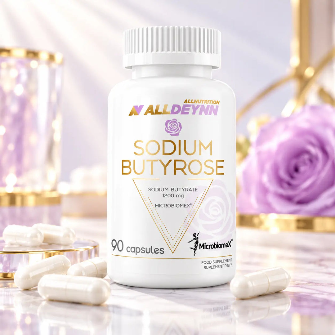 ALLDEYNN Sodium Butyrate Capsules with MicrobiomeX and zinc 90 vegan 