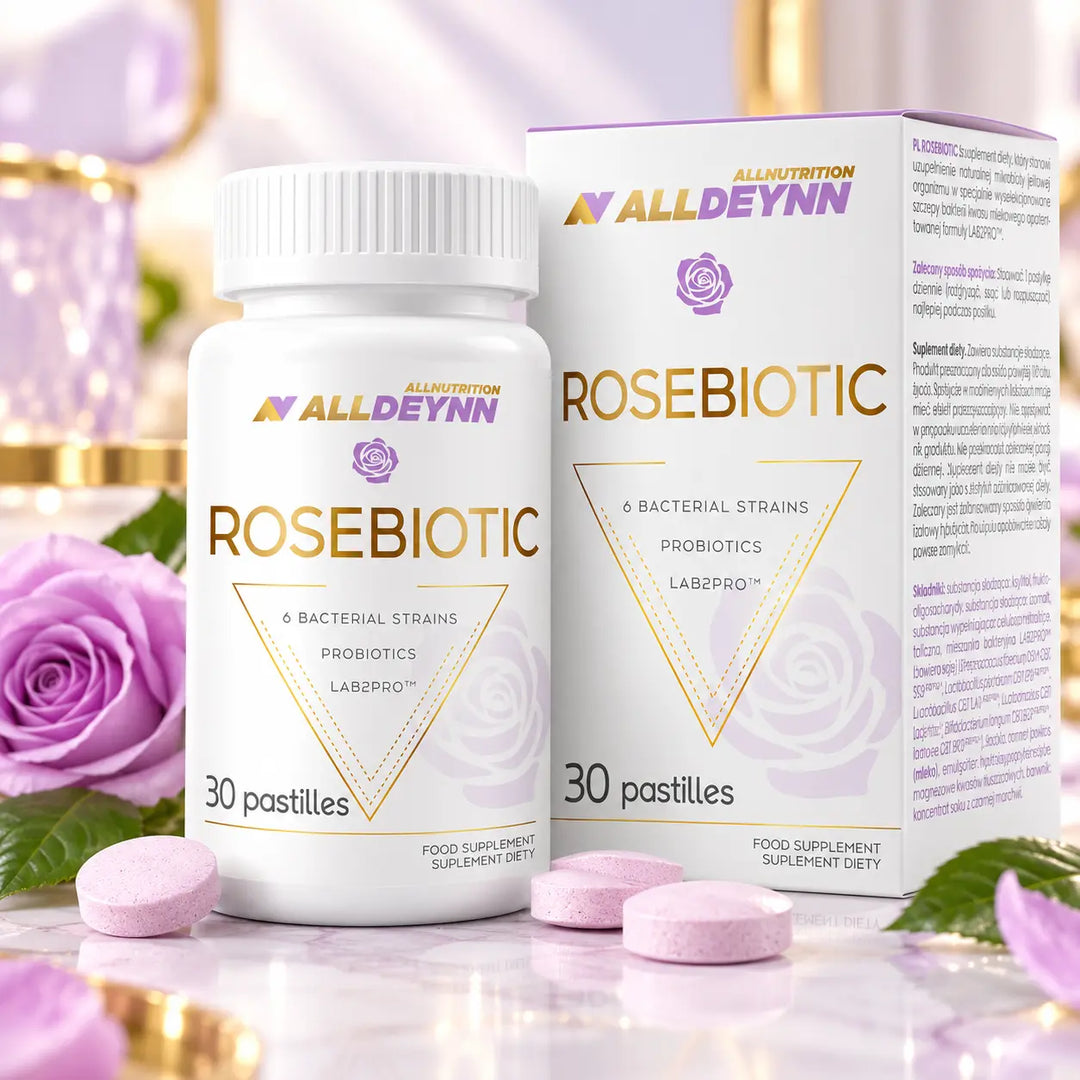 Bacterial Culture Formula ALLDEYNN ROSEBIOTIC 30 Pastilles bottle