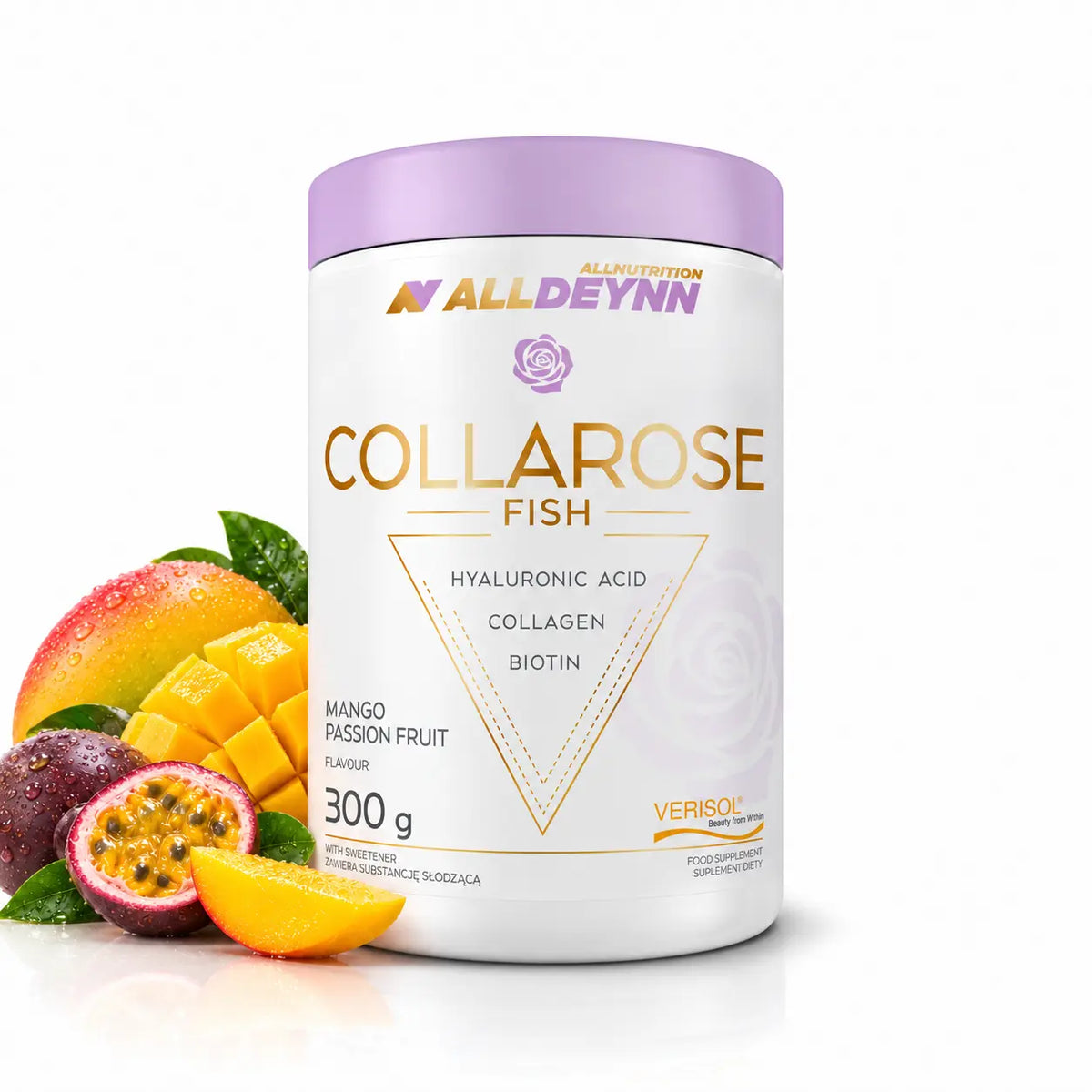 marine collagen powder alldeynn collarose mango passion fruit 300gr
