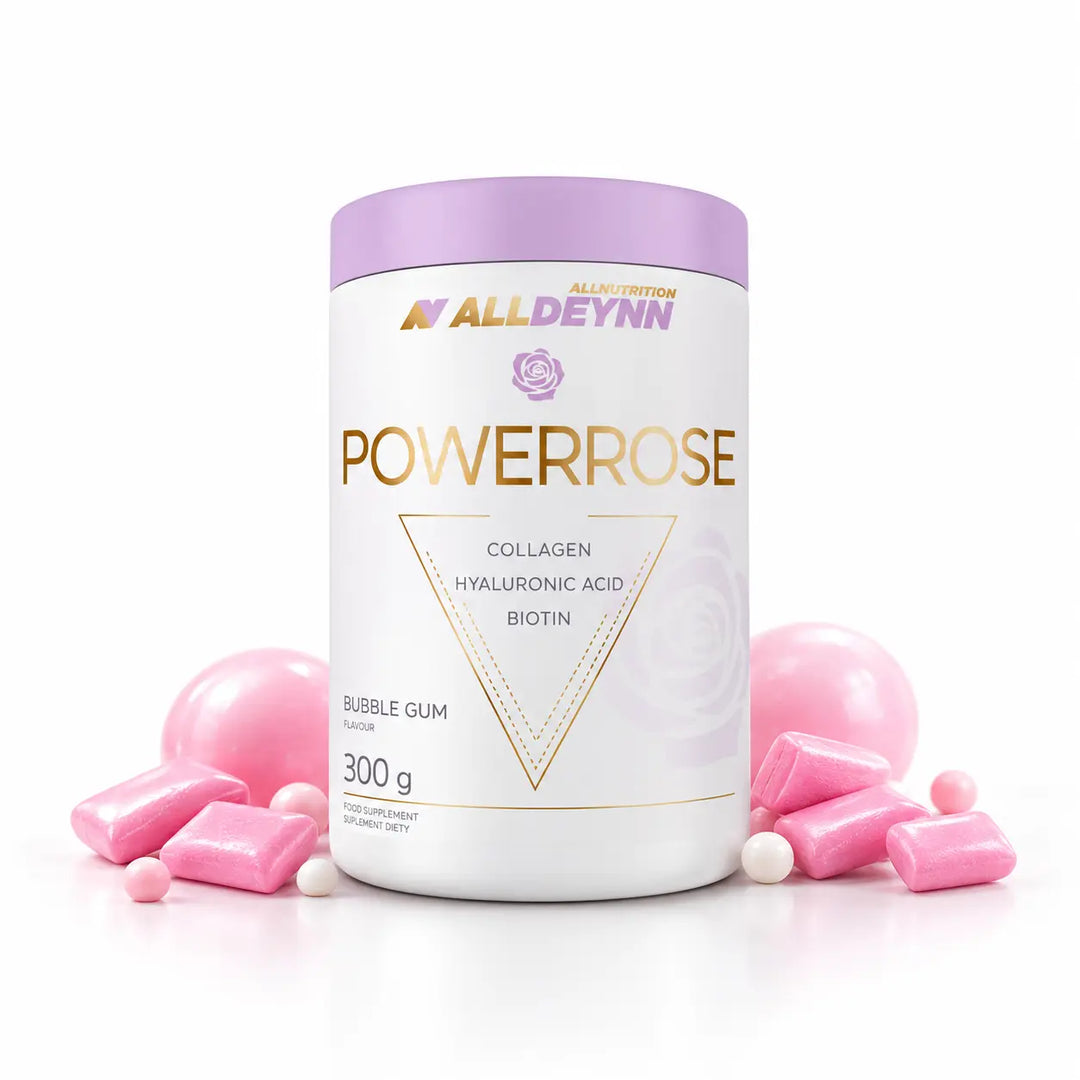 Pre-Workout Powder ALLDEYNN POWERROSE Bubble Gum 450g