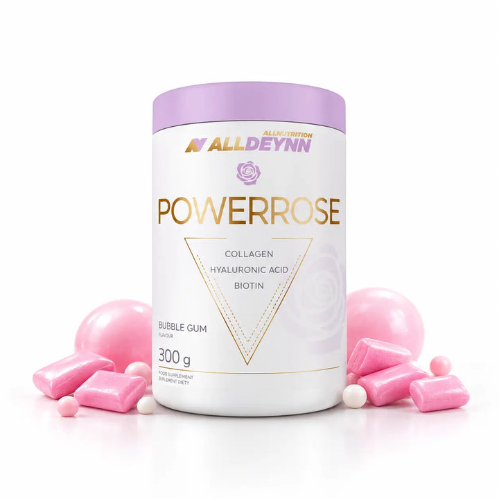 Pre-Workout Powder ALLDEYNN POWERROSE Bubble Gum 450g