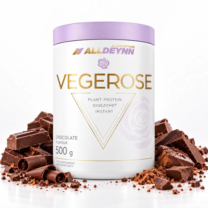 ALLDEYNN VEGEROSE plant protein powder 500g chocolate flavor
