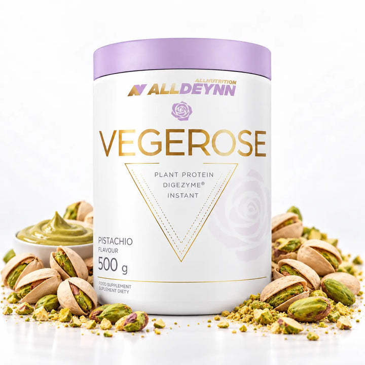 ALLDEYNN VEGEROSE plant protein powder 500g pistchio flavor