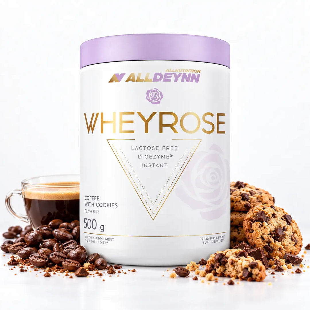  whey protein powder ALLDEYNN WHEYROSE Coffee with Cookies 500gr
