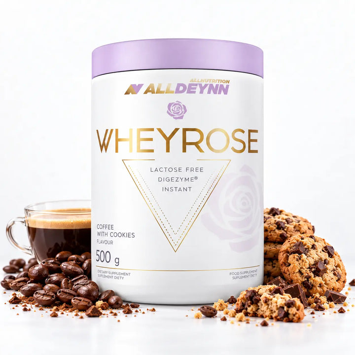  whey protein powder ALLDEYNN WHEYROSE Coffee with Cookies 500gr
