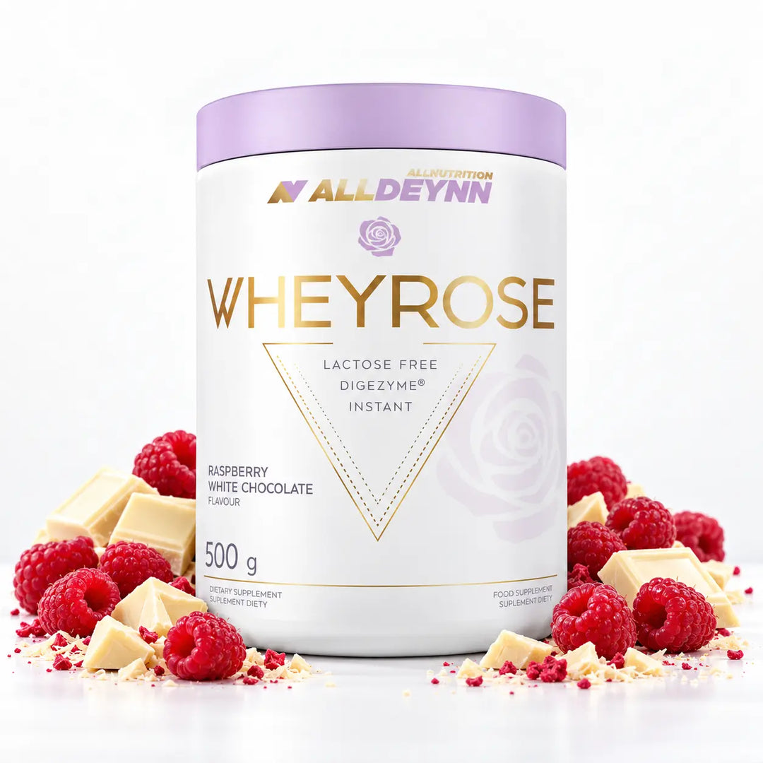  whey protein powder ALLDEYNN WHEYROSE White Chocolate Raspberry 500gr