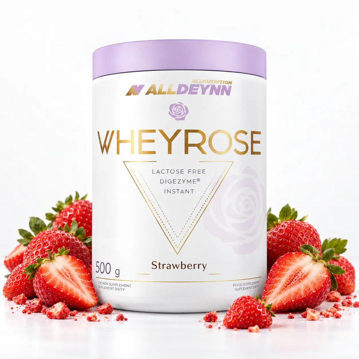  whey protein powder ALLDEYNN WHEYROSE Strawberry 500gr