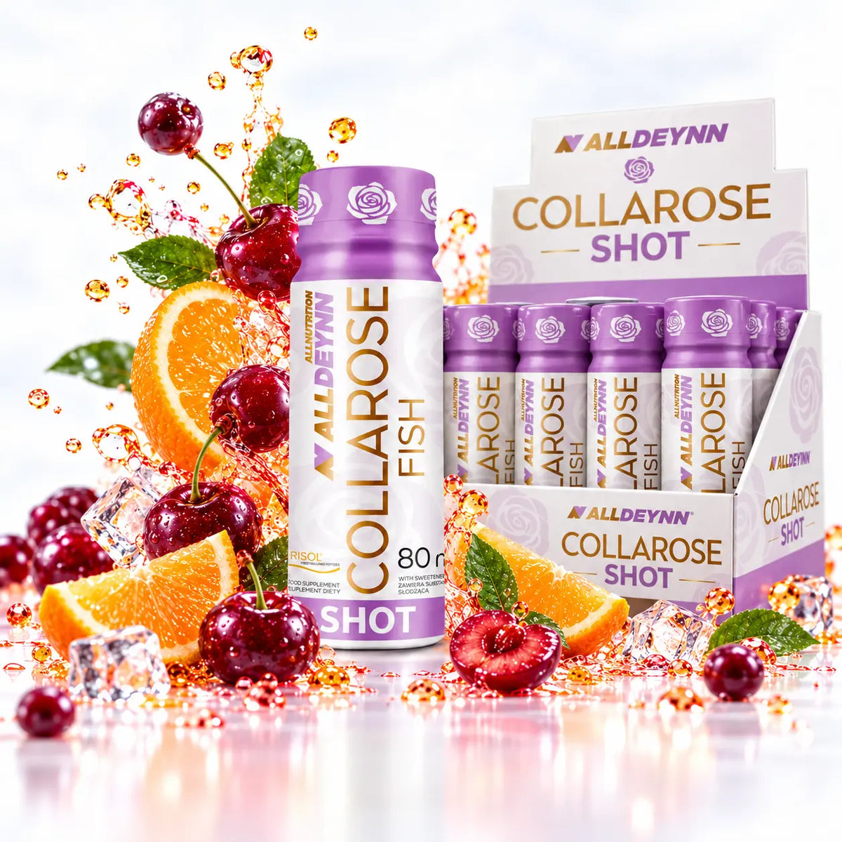 Liquid Fish Collagen ALLDEYNN Collarose 5000 mg 12 × 80 ml