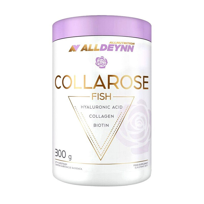 ALLDEYNN COLLAROSE – Fish Collagen Powder – 300 g – 20 Servings – Verisol F + Hyaluronic Acid + Vitamin C + Biotin – Skin, Hair & Nail Support – Nutriworld