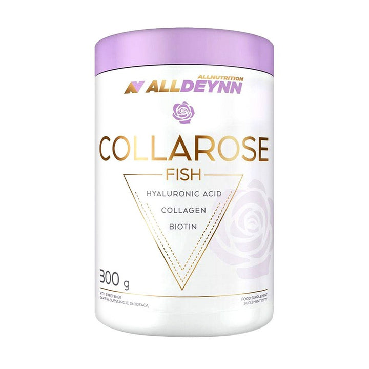 ALLDEYNN COLLAROSE – Fish Collagen Powder – 300 g – 20 Servings – Verisol F + Hyaluronic Acid + Vitamin C + Biotin – Skin, Hair & Nail Support – Nutriworld