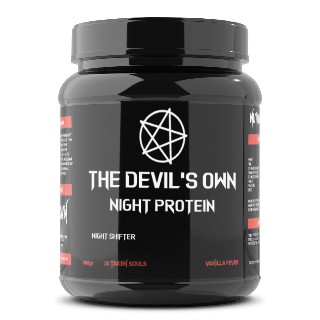 The Devil’s Own Night Protein – Vanilla & Chocolate – 700 g – 23 Servings – Micellar Casein – Slow-Release Night Recovery – Nutriworld