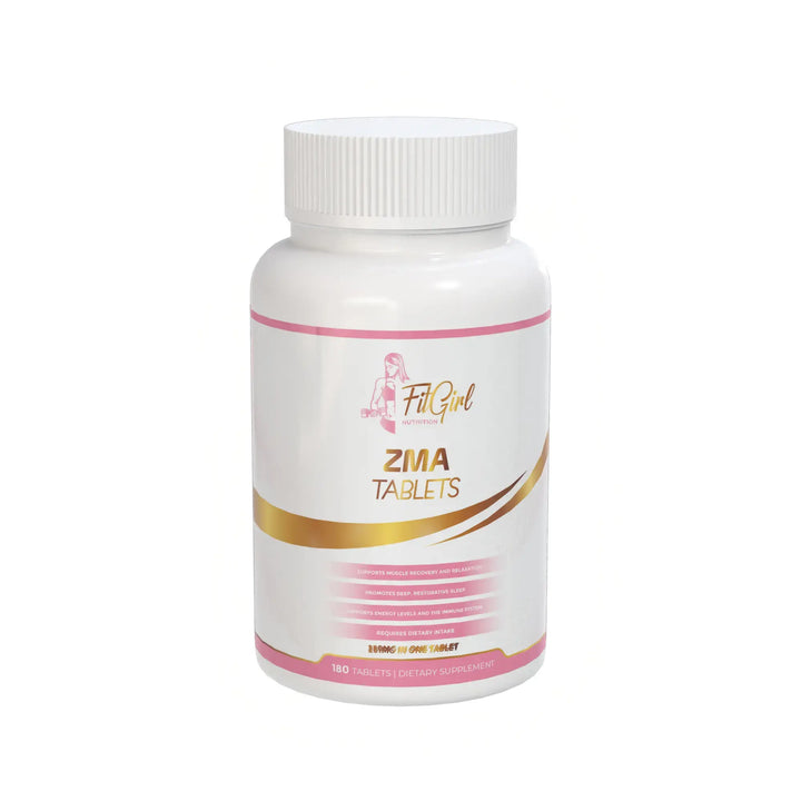 ZMA Tablets FitGirl Nutrition 180 Tablets Magnesium Zinc Vitamin B6