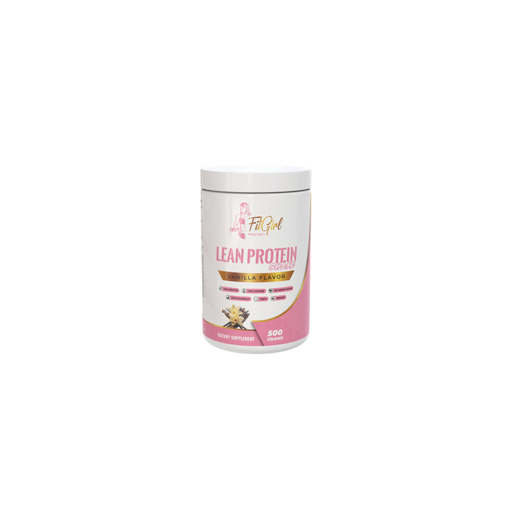 FitGirl Nutrition | Lean Protein Shake | Vanilla | 500gr 16 servings | Nutriworld