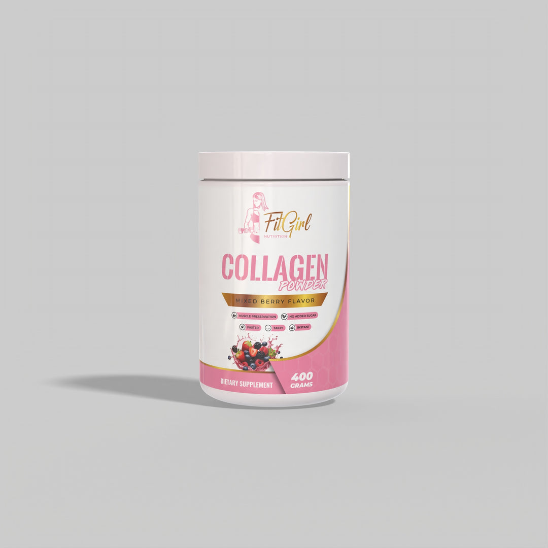 FitGirl Collageen Poeder 400gr 20 servings Vrouwen supplement