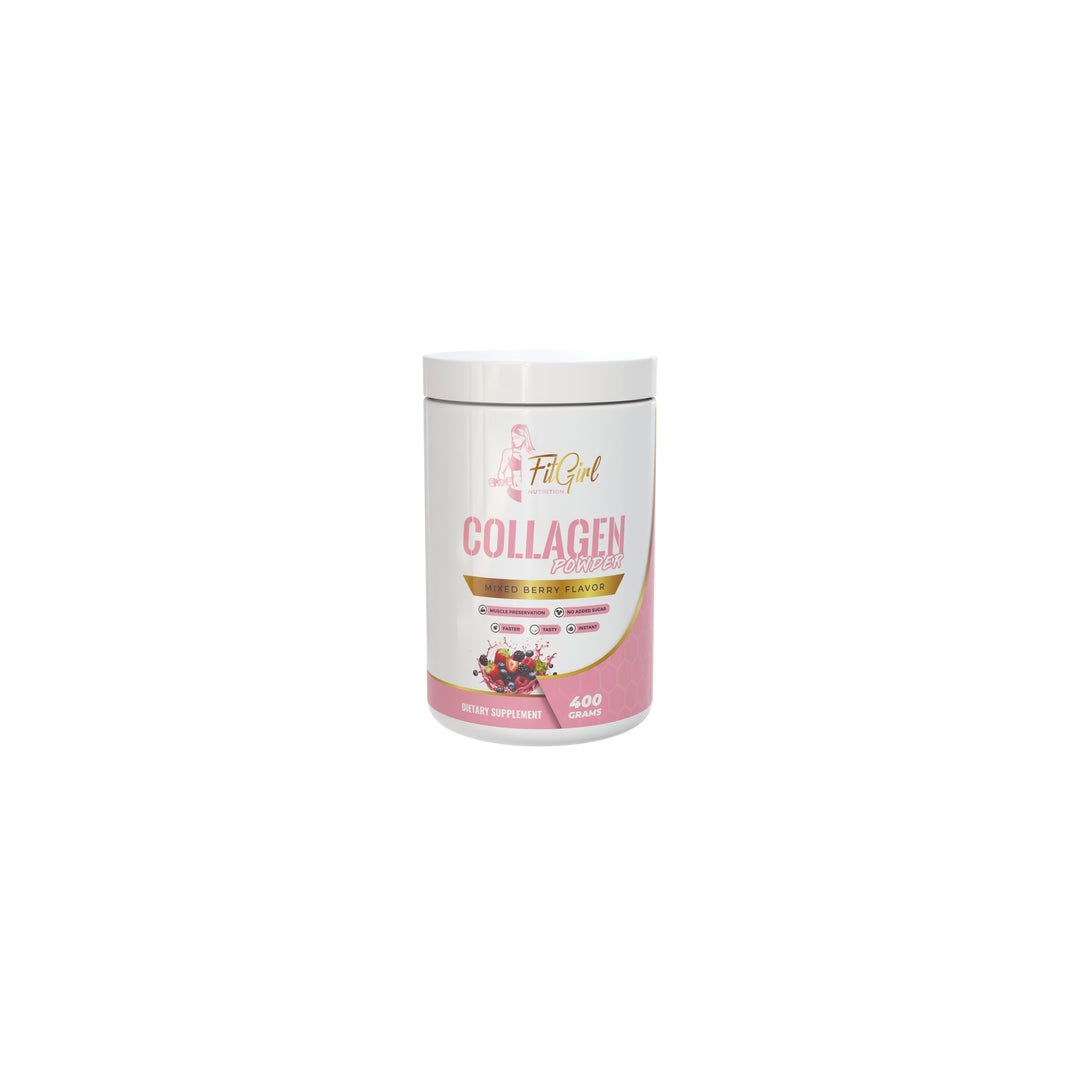 FitGirl Collageen Poeder 400gr 26 servings Vrouwen supplement