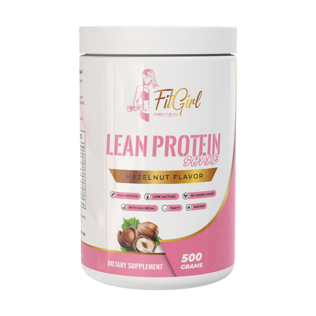 FitGirl Lean Protein Shake – Hazelnut – Nutty Protein Shake for Recovery
