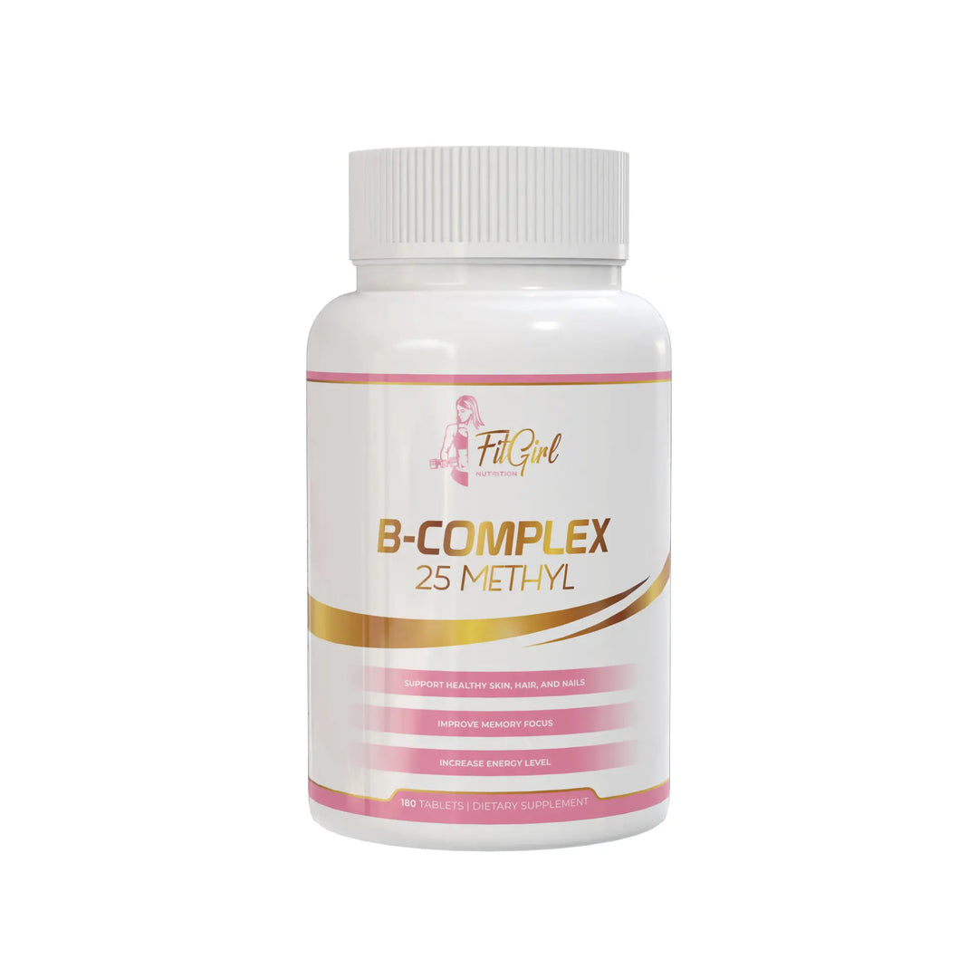 Vitamin B Complex FitGirl B-Complex 180 tablets bottle