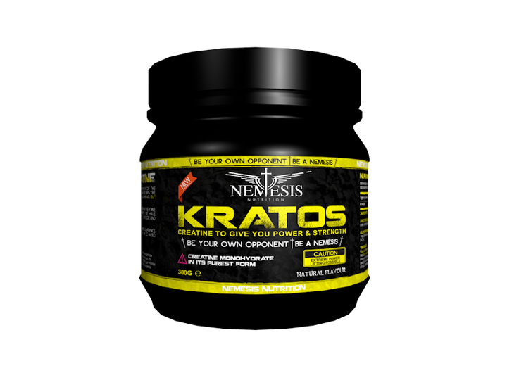 Nemesis-Ernährung | Kreatin-Monohydrat | Geschmacksneutral | 2 Töpfe von 300gr 120 Portionen Gesamt | Herstel | Nutriworld
