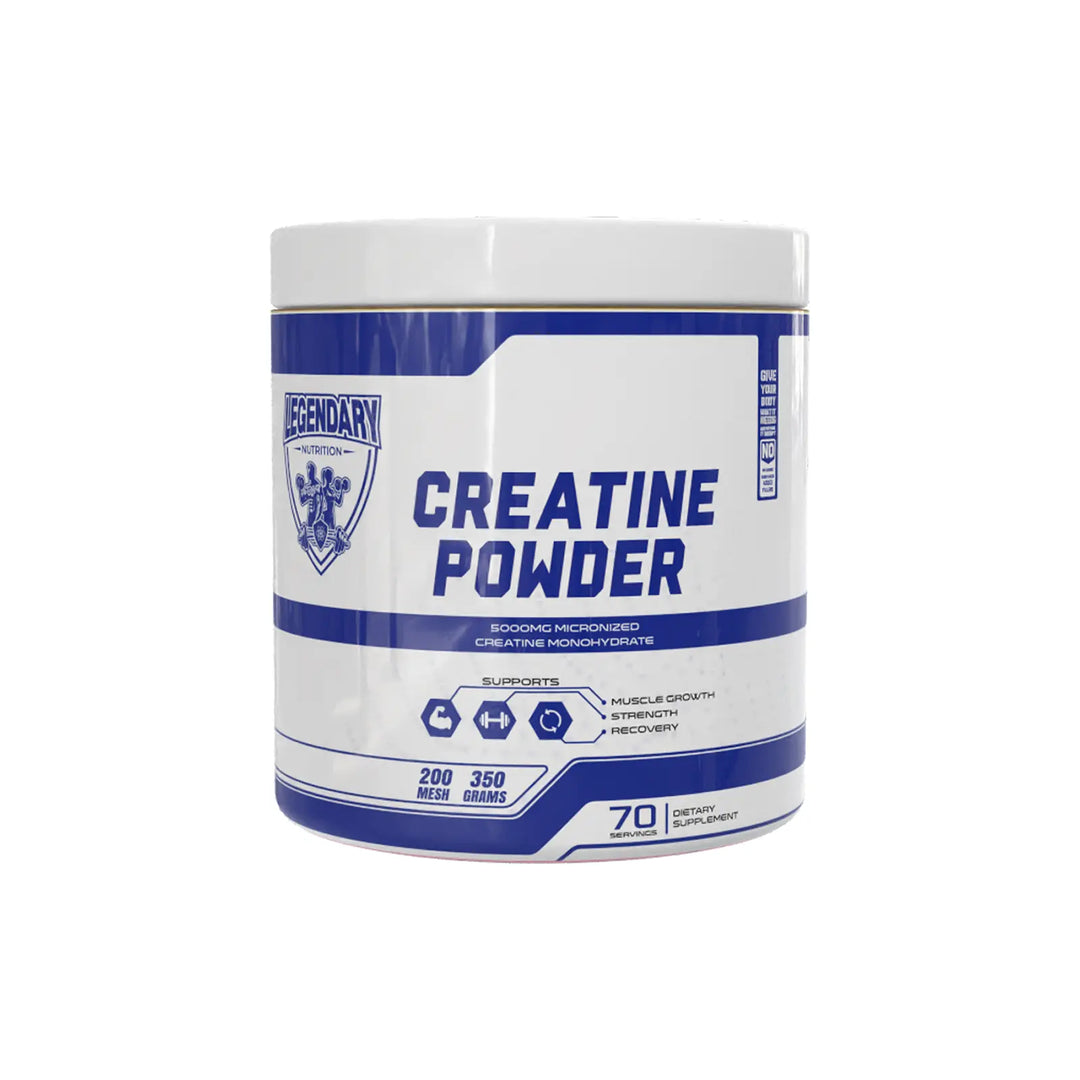 Créatine monohydrate Legendary Nutrition 500 g (micronisée 200 mesh)