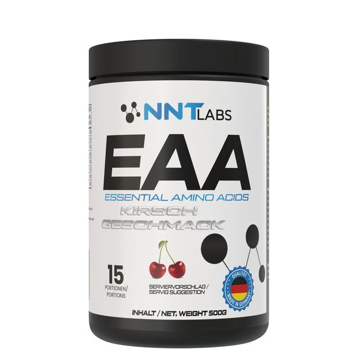 NNT Labs | 500gr EAA | 31 Portionen Essentiële Aminozuren | snel herstel | kein Suiker | Nutriworld.eu