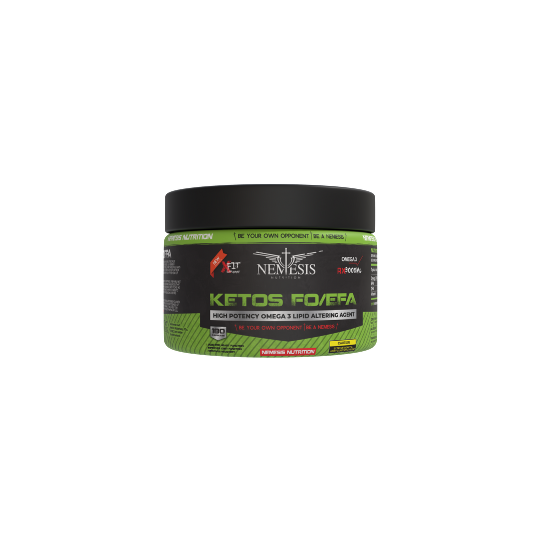 Nemesis Nutrition | Omega 3 | 180 Gelcaps 1000mg | 60 servings | fish oil | Nutriworld