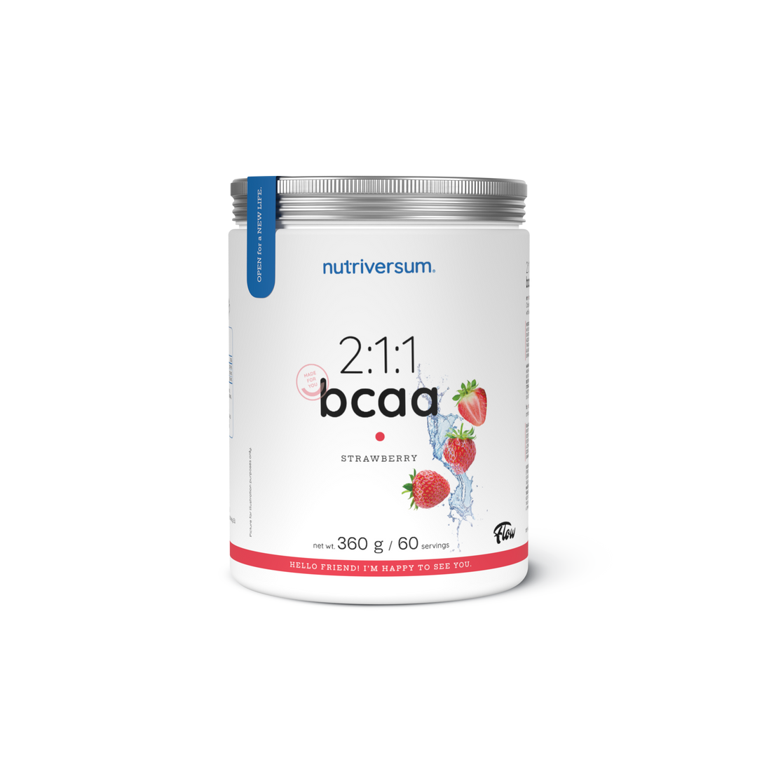 Nutriversum | BCAA| 360 Gramm | 60 Dosierringe | 2:1:1 Formel | Zero Zuckerfrei | Sofort verabreichbar |Aminosäuren | Zeittraining | Herstel | Spiergroei | Vitalität | Immunsystem | Nutriwelt