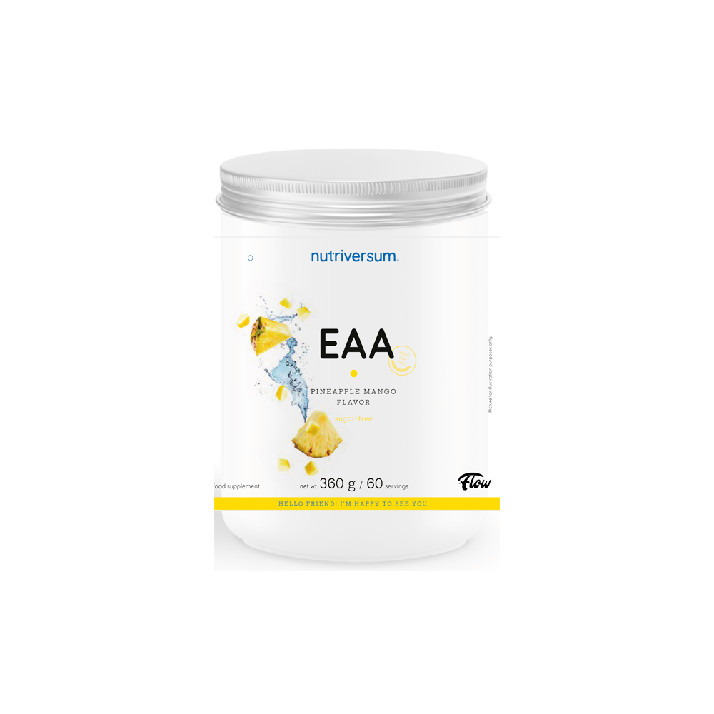 Nutriversum | 360gr EAA | 60 servings Essentiële Aminozuren | Sour Cherry | snel herstel | GEEN suiker | Nutriworld