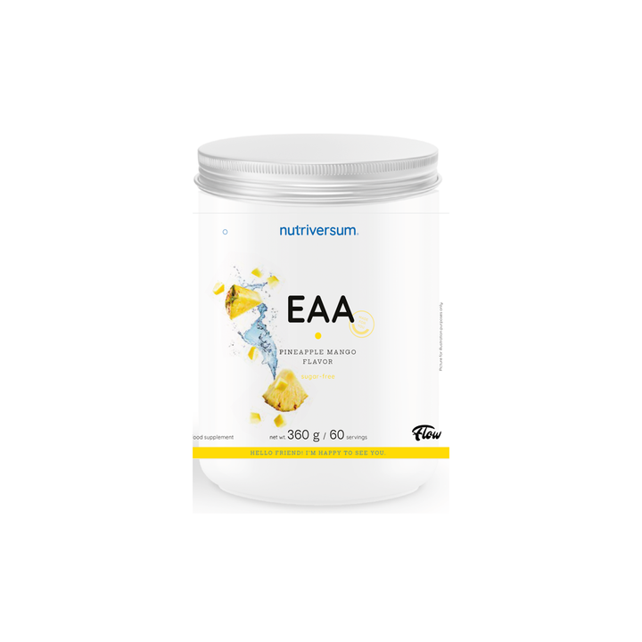 Nutriversum | 360gr EAA | 60 servings Essentiële Aminozuren | Sour Cherry | snel herstel | GEEN suiker | Nutriworld
