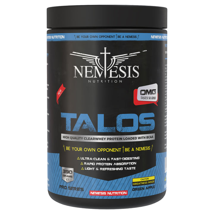 Nemesis Nutrition TALOS Clear Whey – Light & Refreshing Protein – 390 g